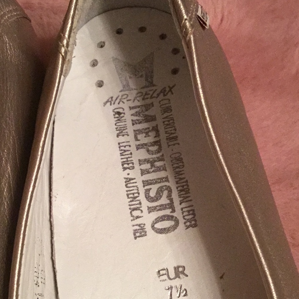 Mephisto Air Relax Leather Maryjanes Size 10 - Picture 10 of 12